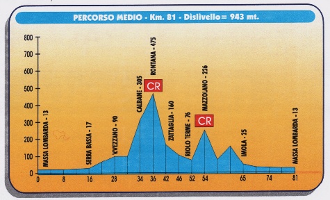 altimetria 81 km. (68700 byte)